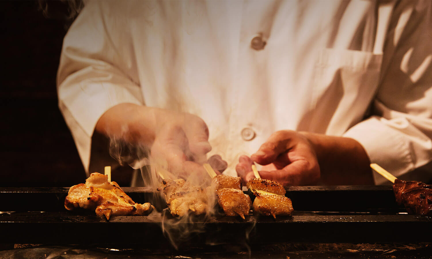 焼きシーン