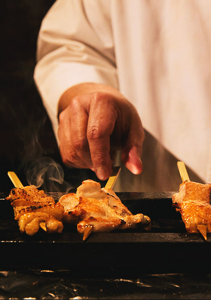 焼きシーン